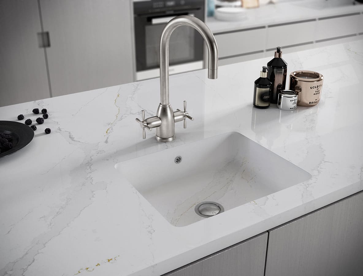 Galerie photos Quartz Silestone Eternal Calacatta Gold